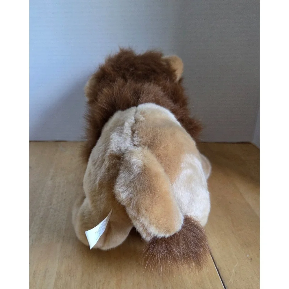 Kids Preferred Vintage 2001 Plush Sitting Leo Lion Stuffed Animal Toy 12 inch